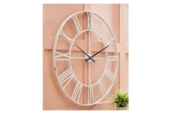 Paquita Wall Clock In Antique White