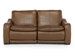 Paradise 2 Power Loveseat In Chestnut Leather