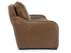 Paradise 2 Power Loveseat In Chestnut Leather