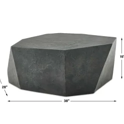 Parra Outdoor Coffee Table In White