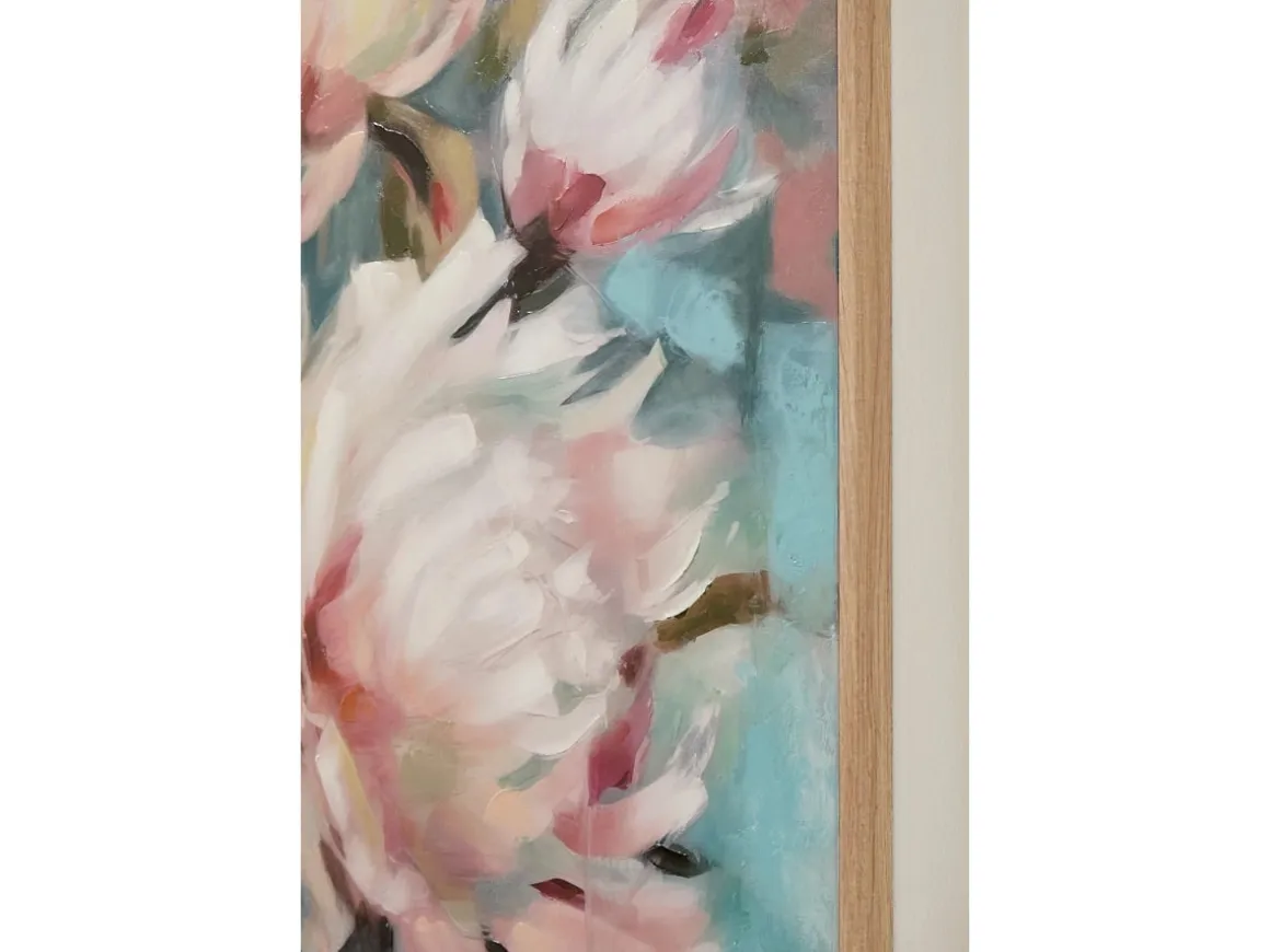 Parryville Wall Art In Aqua/Pink