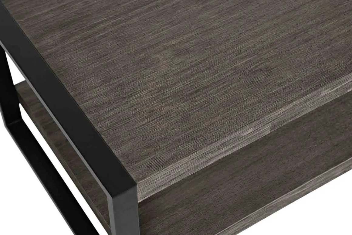 Pinnacle Coffee Table In Gray