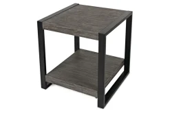 Pinnacle End Table In Gray
