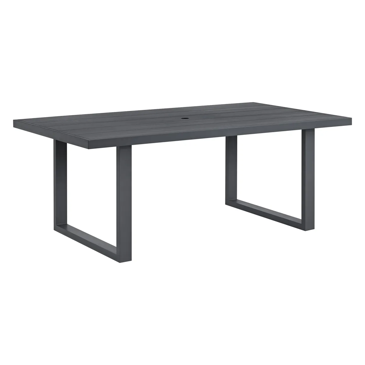 Playa Outdoor Dining Table In Dark Gray