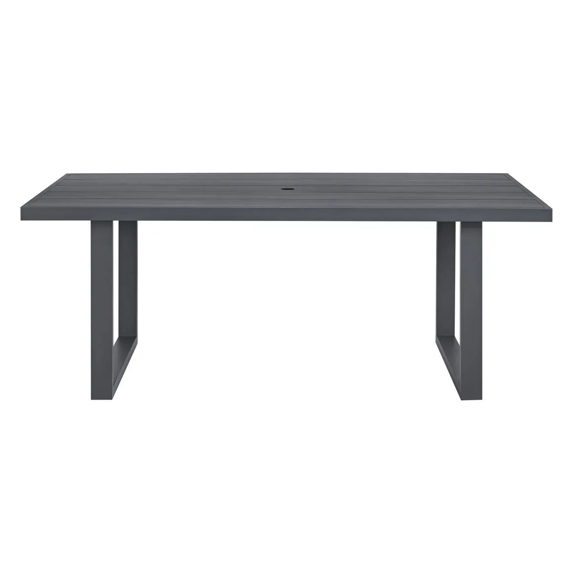 Playa Outdoor Dining Table In Dark Gray
