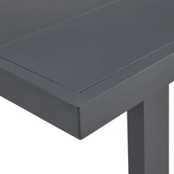 Playa Outdoor Dining Table In Dark Gray
