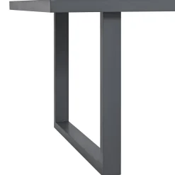 Playa Outdoor Dining Table In Dark Gray