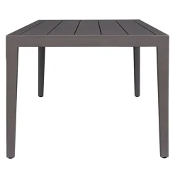 Polanco Outdoor Dining Table In Black