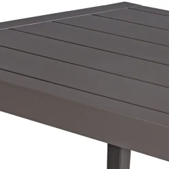 Polanco Outdoor Dining Table In Black