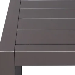 Polanco Outdoor Dining Table In Black