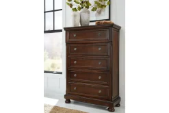 Porter Chest In Mahogany