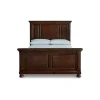 Porter Panel Bed In Rustic Brown, Queen