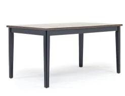 Potomac Dining Table & 4 Chairs In Brown/Black