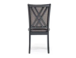 Potomac Dining Table & 4 Chairs In Brown/Black