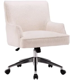 Prime Desk Chair In Himalaya Ivory