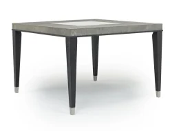 Proximity Counter Height Dining Table & 6 Stools In Gray Oak