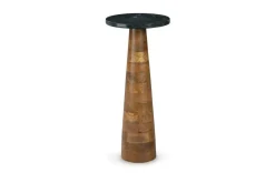 Quinndon Accent Table In Brown/Black