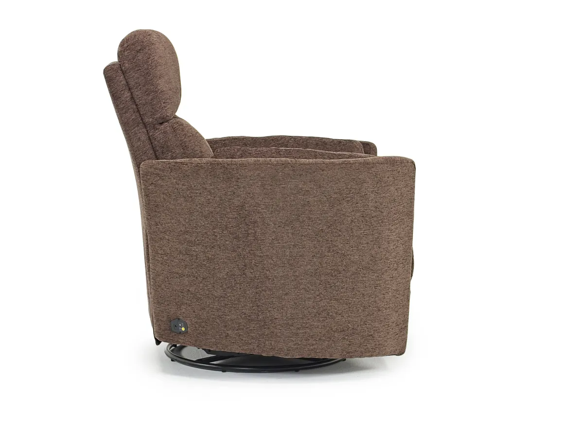 Radius Power Recliner In Dark Brown