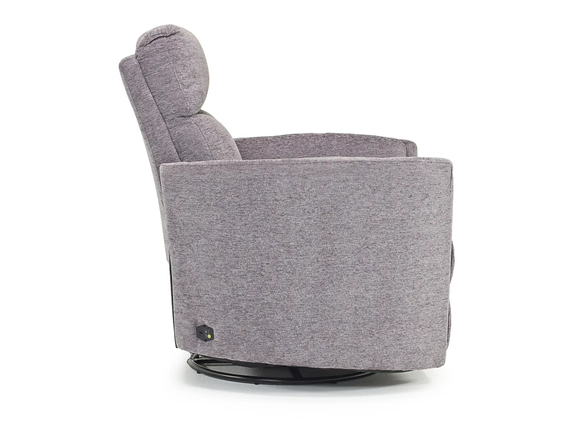 Radius Power Recliner In Dark Brown