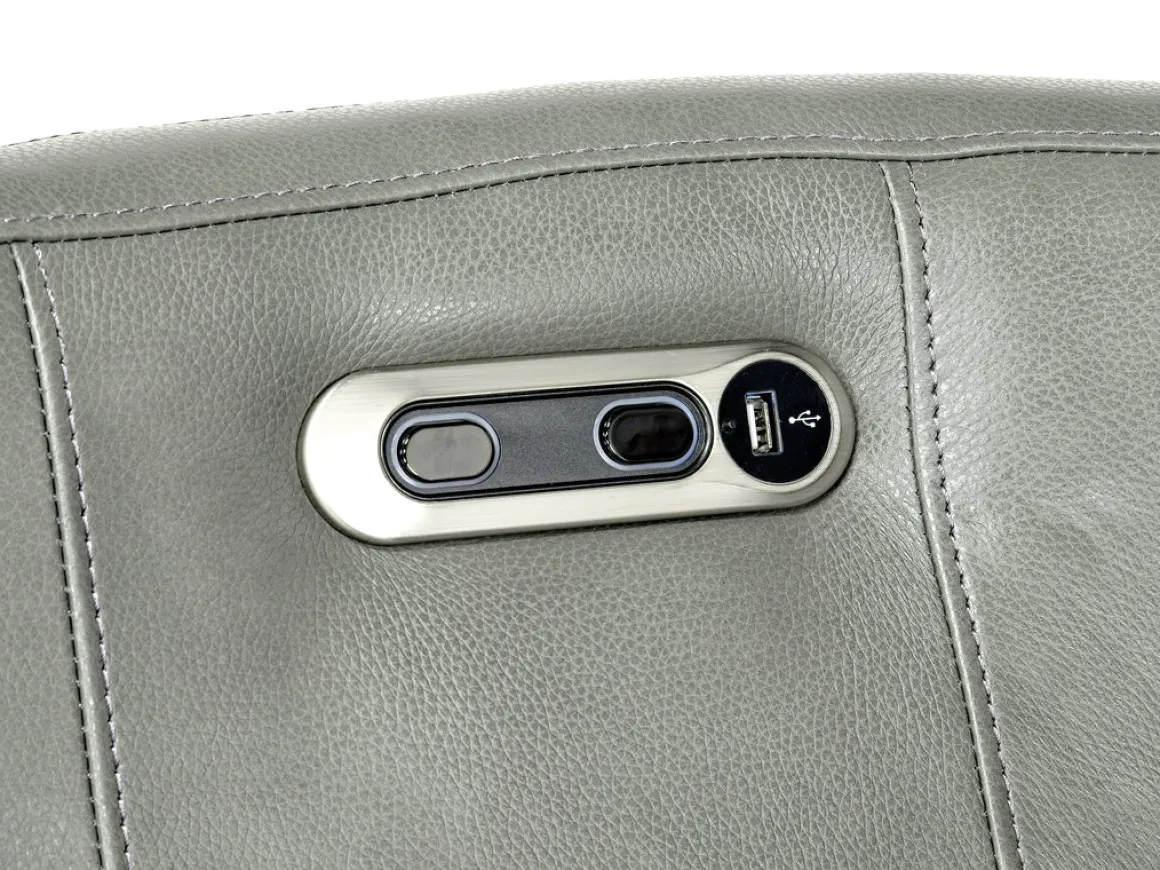 Radius Power Recliner In Dark Brown