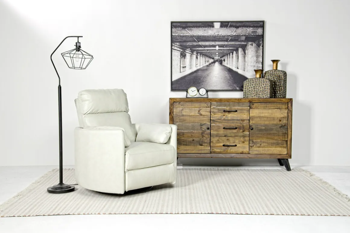 Radius Power Recliner In Dark Brown