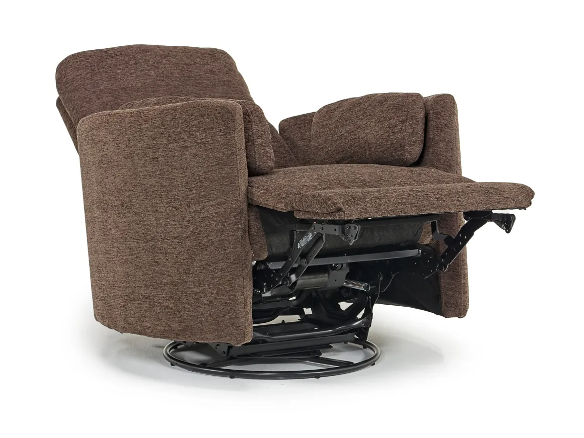 Radius Power Recliner In Dark Brown