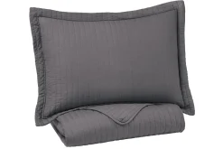 Raleda 3 Piece Coverlet In Navy, Eastern King