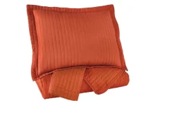 Raleda 3 Piece Coverlet In Navy, Eastern King