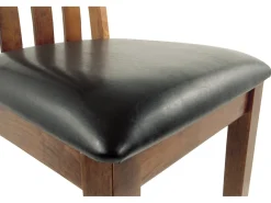 Ralene Side Chair In Medium Brown, Set Of 2