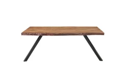 Reese Dining Table & Bench In Natural