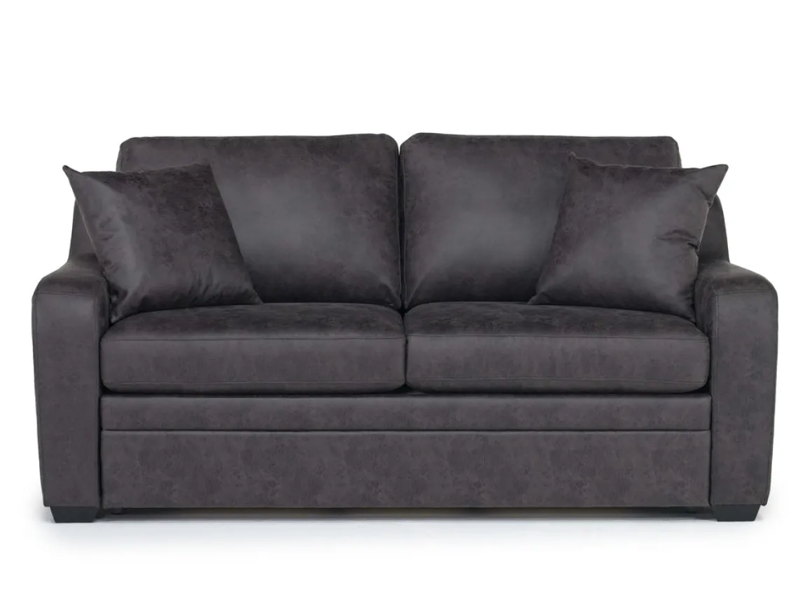 Regalla Full Sleeper Sofa W/ Mattress In Gray