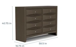 Remi Dresser In Gray
