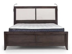 Riley Bookcase Bed In Carbonite, Ca King