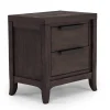 Riley Nightstand In Carbonite