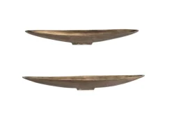 Riverrun Tray In Gold, Set Of 2