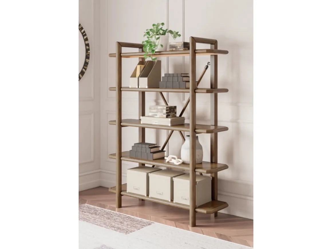 Roanhowe Bookcase In Brown