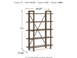 Roanhowe Bookcase In Brown