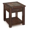 Roanoke End Table In Brown