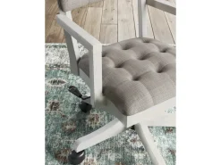 Robbinsdale Desk Chair In Antique White