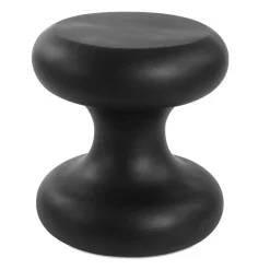 Robles Outdoor Accent Table In Black
