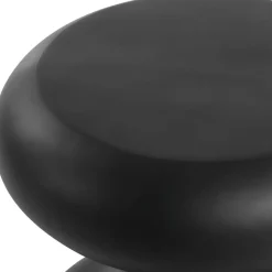 Robles Outdoor Accent Table In Black