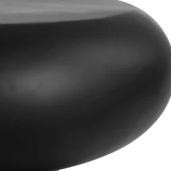 Robles Outdoor Accent Table In Black