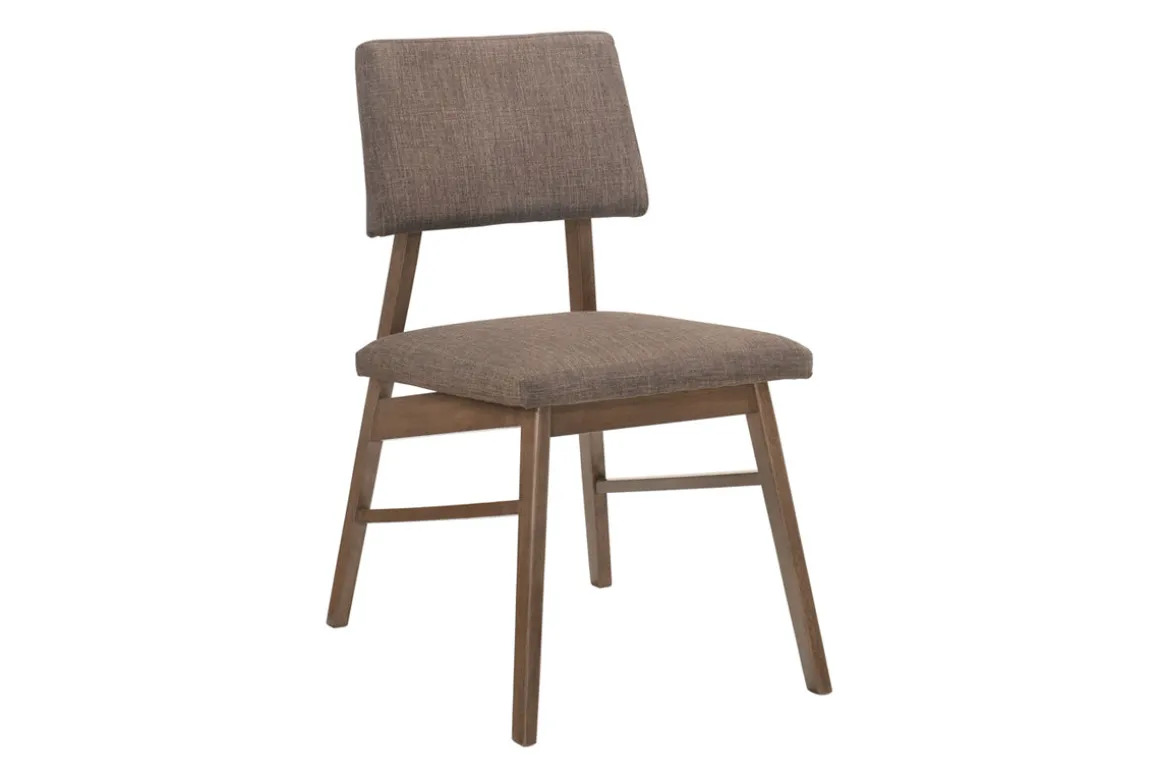 Ronan Side Chair In Walnut, Set Of 2
