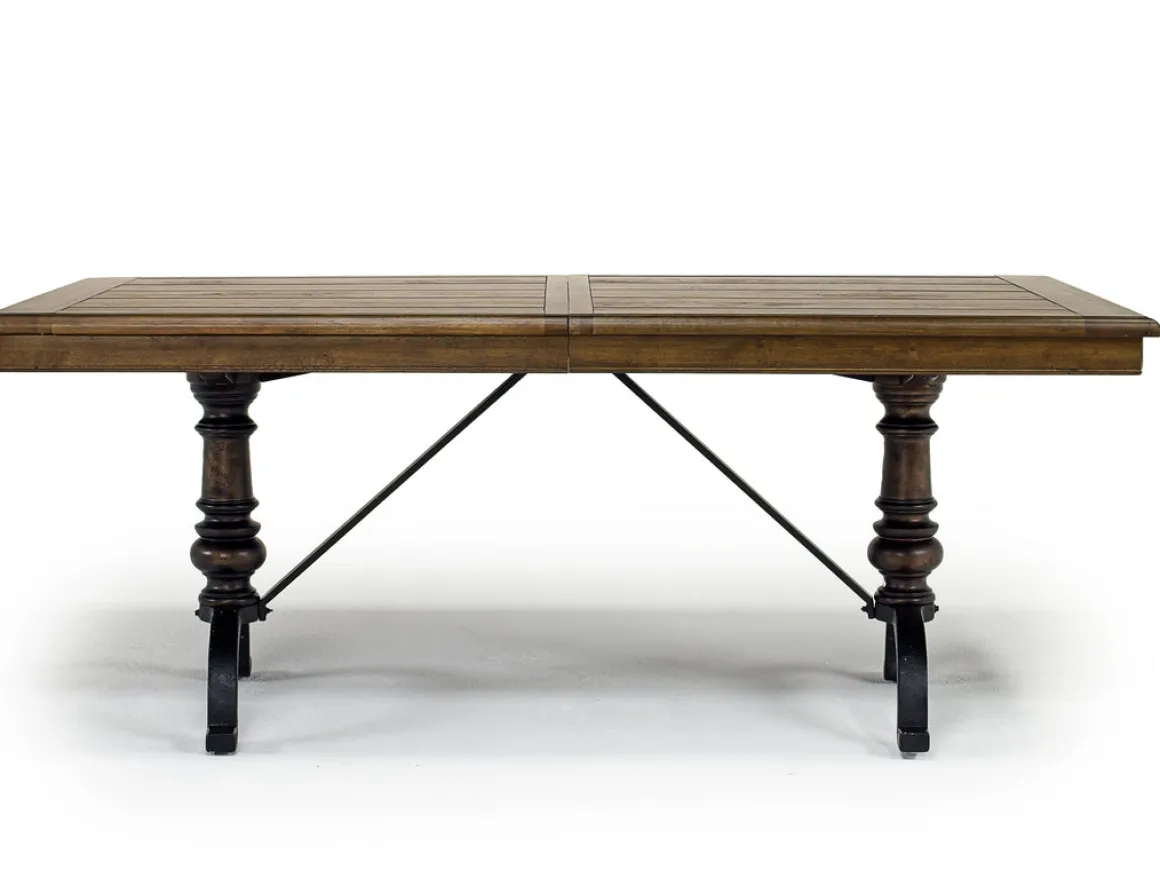 Roxy Extendable Dining Table In Vintage Taupe