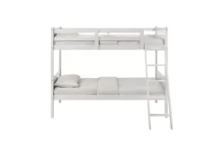 Sami Bunk Bed W/ Ladder In Espresso, Twin/ Twin