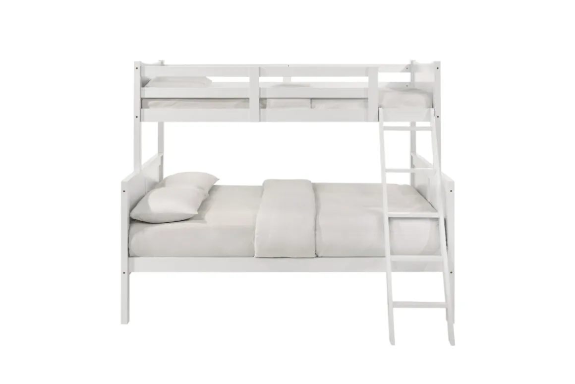 Sami Bunk Bed W/ Ladder In Espresso, Twin/ Twin