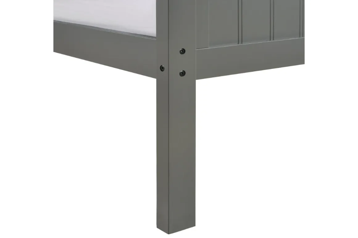 Sami Bunk Bed W/ Ladder In Espresso, Twin/ Twin