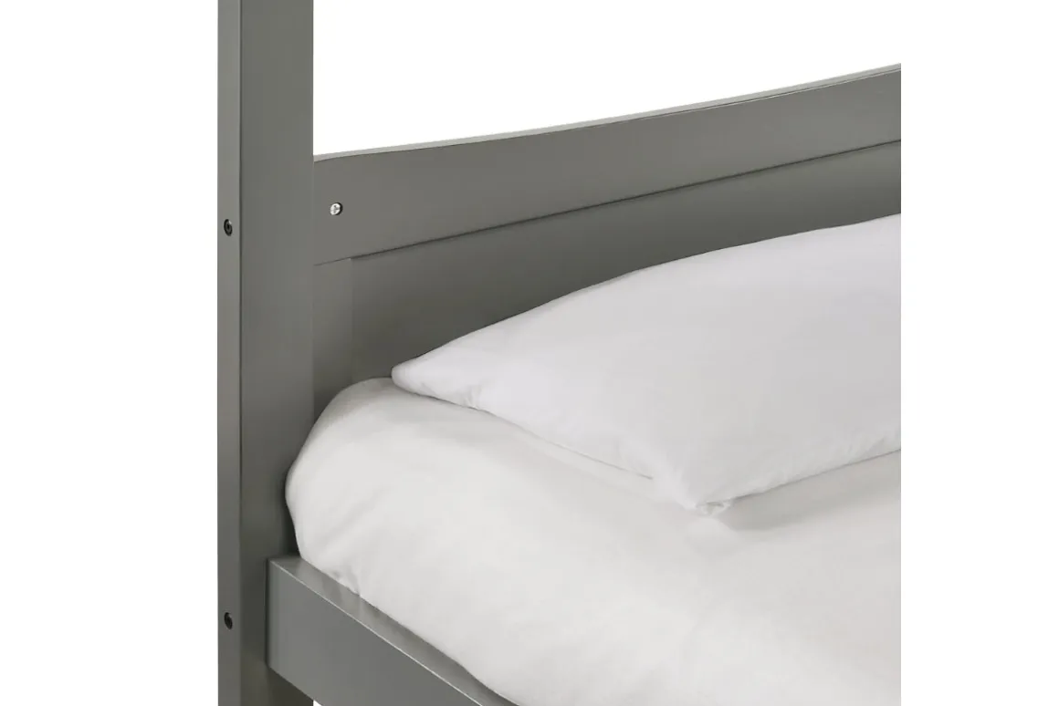 Sami Bunk Bed W/ Ladder In Espresso, Twin/ Twin