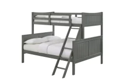 Sami Bunk Bed W/ Ladder In Espresso, Twin/ Twin