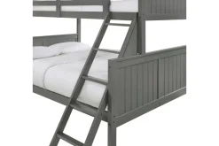 Sami Bunk Bed W/ Ladder In Espresso, Twin/ Twin